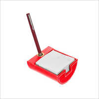 Dome Shape Chit Pad - Crafted From Elegant Materials, Size Variations Available, Features Vibrant Red Color - Ideal For Organized Gift Chits