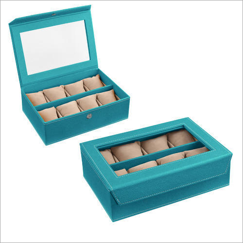 Rectangular Plain Colour Watch Box