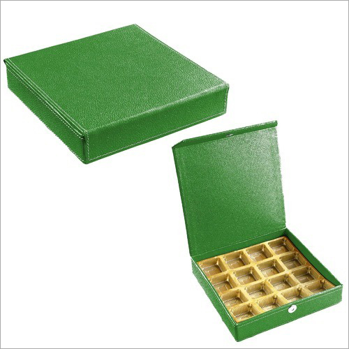 16 Cavity Chocolate Box - Paper Material, 20x20x4 cm Size, 40 Color Shades Available | Rectangular Shape for Versatile Gifting Options
