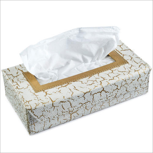 Premium Car Tissue Box - Leatherette, Rectangular Design, 40 Color Shades Available | Space-Saving Accessory for Neat and Tidy Car Interiors
