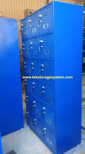 Industrial Worker Locker With Inbuilt Lock