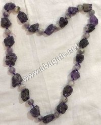 Amethyst Necklace - Natural Amethyst, 18 Inches Length, Rich Purple Color | Good Quality, Weighs 200 Grams