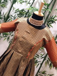 Fancy Silk Long Kurti