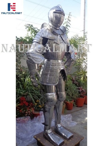 Steel Nauticalmart Medieval Wearable Knight Full Suit Of Armor Reenactment Costume