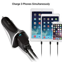 pTron Bullet 3.1A 3-USB Compact Fast Charging Universal Car Charger