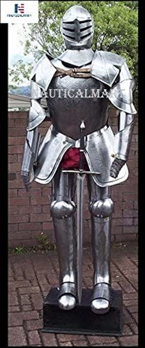 Steel Nauticalmart 16Th Century Etched Spanish Suit Of Armor Wearable Halloween Costume