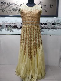Heavy Designer Net Long Kurti
