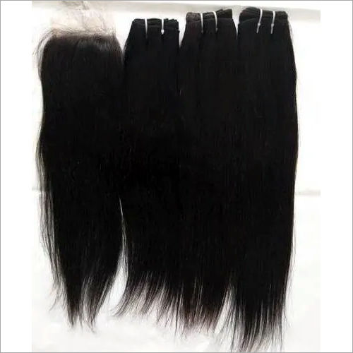 Natural Color Burmese Straight Virgin Human Hair