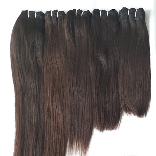 Brazilian Soft Silky Straight Natural Color Hair Bundles