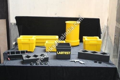 Plastic Cube Mould For Concrete Testing Dimension(L*W*H): 150X150X150 Mm Millimeter (Mm)