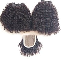 Steam Curly Hair Extensions Cuticle Aligned Hair