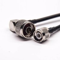 TNC Connector Male To N Type Male Coaxial Cable With RG223 RG58