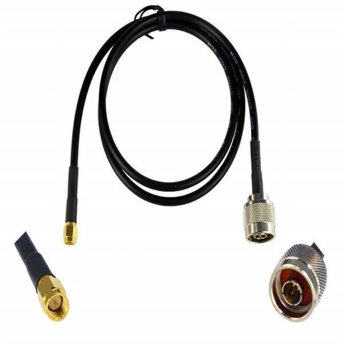SMA To N Cable LMR195 Assembly 1M For 3G 4G LTE RF Radio To Antenna