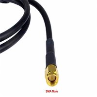SMA To N Cable LMR195 Assembly 1M For 3G 4G LTE RF Radio To Antenna