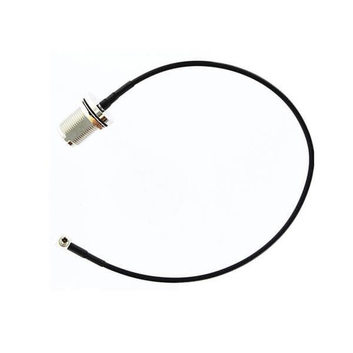 RF Cable Connectors TS-9 Right Angle To N Female Bulkhead LMR100 Adapter By 3AN TELECOM PRIVATE LIMITED