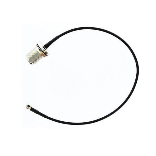 RF Cable Connectors TS-9 Right Angle To N Female Bulkhead LMR100 Adapter