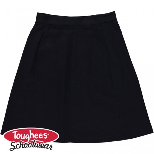 Pleated And Plain Girl's School Skirt