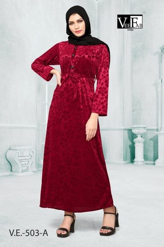 Fancy Velvet Long Kurti