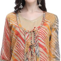 Fancy Jacket Type Long Kurti