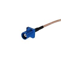 Fakra Cable Assembly Fakra C Male To SMA Male With 1feet RG316 Cable
