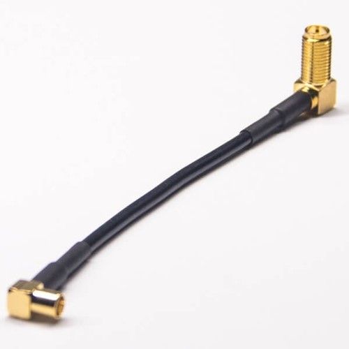 Mcx To Sma Cable Assembly Rp Sma Female To Mcx Female Right Angled Rg174 Cable