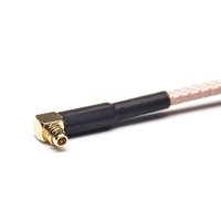 MMCX Cable Right Angled Male To SMA RP Female With RG316