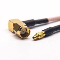 MMCX To SMA Cable MMCX Male Straight To SMA Straight Male Coaxial Cable With RG316