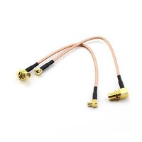 RF Cable Adapters RG316 15CM SMA Female Right Angle To MCX Male Right Angle