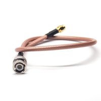 RF Cable Assembly BNC Male Straight To SMA Male Straight With RG142