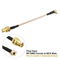 RF Cable Types RG316 10CM With RP-SMA Female To MCX Male