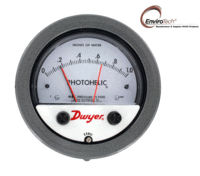 Dwyer A3000-100CM Photohelic Pressure Switch Gauge Range  0-100 cm w.c.