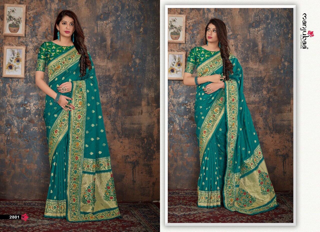 100% pure silk paithani saree
