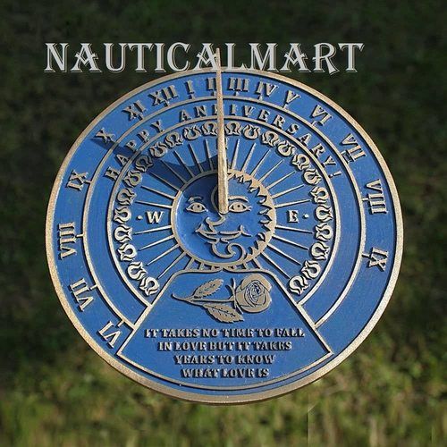 Chrome Nauticalmart Looking For The Best Gift? This Unique Garden Sundial Gift Idea Is A Great Present For Him, For Her Or For A Couple Garden Sundial