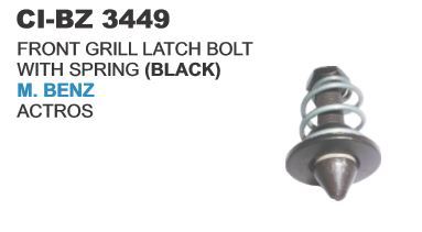 Front Grill Latch Bolt (Black) M Benz Actros