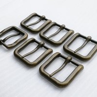 High Quality Vintage Metal Zinc Alloy Silver Pin Belt Buckle (HD429-19)