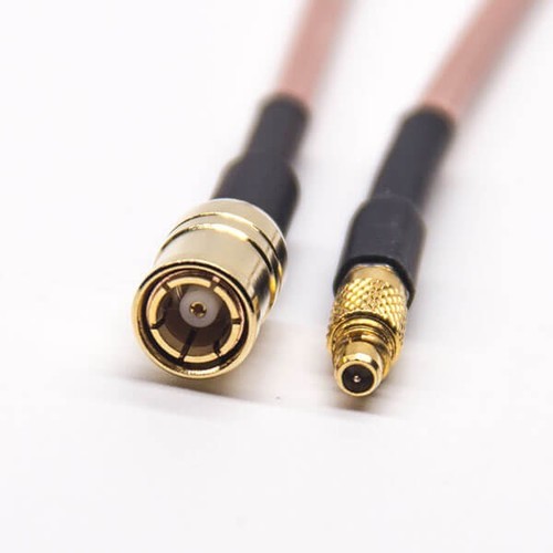 MMCX Cable  Male To SMB Male Straight Cable With RG316
