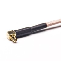 MMCX Cables Male To SMB Male Right Angled With RG316