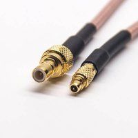 MMCX Straight Female To SMB Straight Female Coaxial Cable With RG316