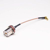 RF Cable RG316 With UHF SO239 To SMB Female 10CM