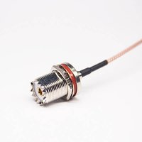 RF Cable RG316 With UHF SO239 To SMB Female 10CM