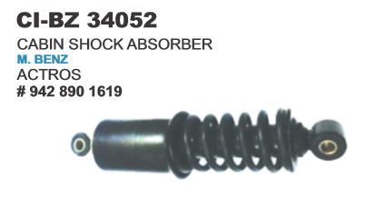 Cabin Shock Absorber M Benz Actros - Steel, 10x5x2 Inches, 100 N/mm Spring Rate | Smooth Ride, Reduced Vibration, Easy Installation