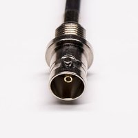 RF Cable Types BNC Female To Straight SMB Female Cable Assembly