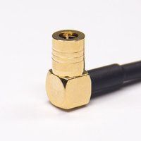 SMB Angle Female To MCX Male Cable With RG174