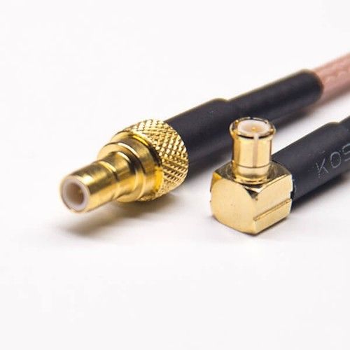 SMB Cable Female Straight To MCX Male Angled Coaxial Cable With RG316