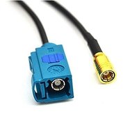 SMB Connector Adapter GPS Antenna Extension Cable Fakra Z Female To SMB Female Pigtail Cable RG174 10CM