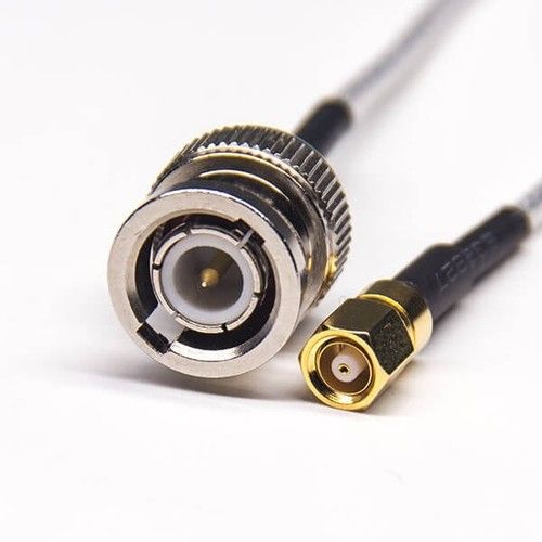 Smc Connector Straight Male To Bnc Straight Male Coaxial Cable With Rg316