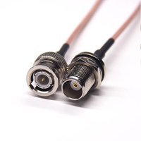 50 Ohm BNC Cable Straight Male To TNC Female Blukhead For RG316 Cable