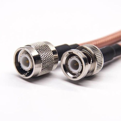 Bnc Male Cable Male To Tnc Male Rf Coaxial Cable With Rg142