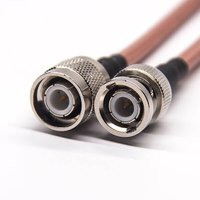 BNC Male Cable Male To TNC  Male RF Coaxial Cable With RG142