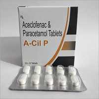 Aceclofenac Paracetamol Tablet (a-cil P) General Medicines